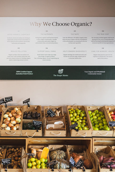 What are the benefits of organic food?