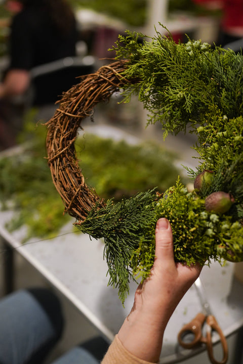 Christmas Wreath Making Class