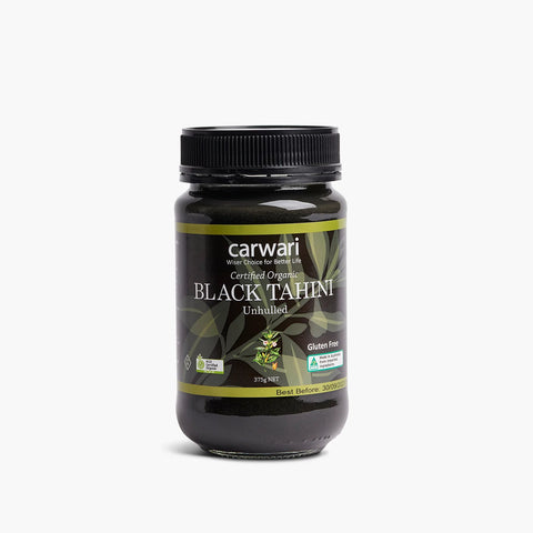 Carwari Organic Black Tahini 375g