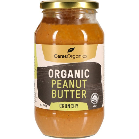 Ceres Organics Peanut Butter - Crunchy 700g