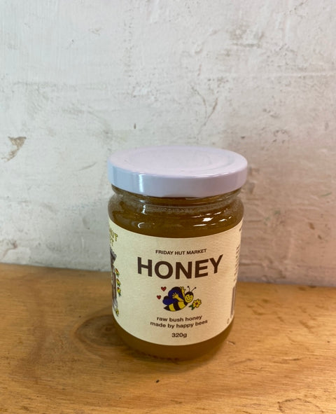 Friday Hut Raw Bush Honey 320g