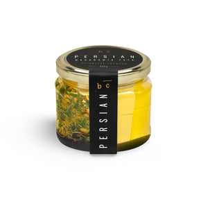 Botanical cuisine Persian Style Macadamia Feta 325