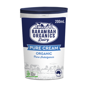 Organic Barambah Pure Cream 200ml