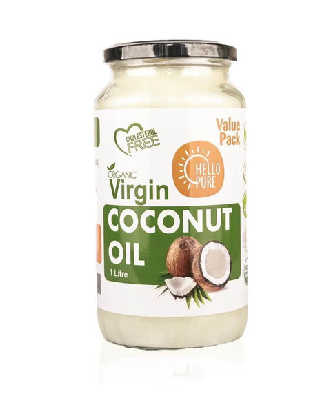 Hello Pure Organic Coconut Oil 1L