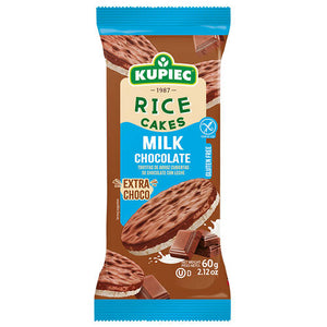 Kupiec Gluten Rice Cakes Milk Chocolate 70g