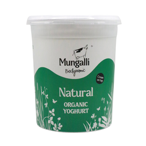 Mungalli Organic Natural Yoghurt 1kg