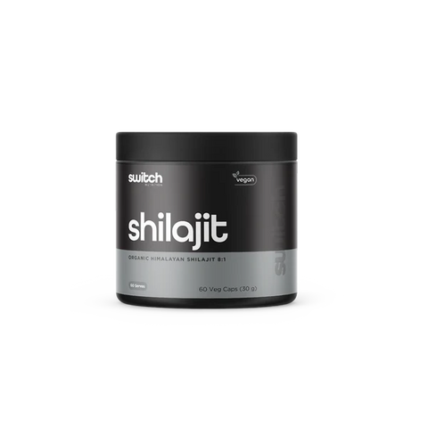 SWITCH NUTRITION Shilajit Organic Himalayan Shilajit 8:1 60 Caps