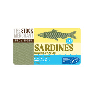 The Stock Merch Sardines in Pure Water 120g