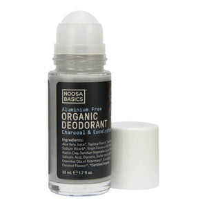 Noosa Basics Deo Roll On Charcoal & Eucalyptus 50ml