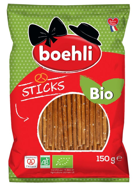 Boehli Organic Bretzel Sticks 150g