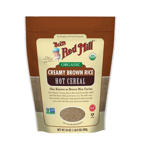 Bob`s Red Mill Organic Creamy Brown Rice Hot Cereal 680g