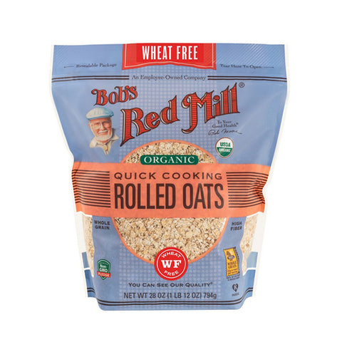Bob`s Red Mill Organic Quick Cooking Rolled Oats 454g