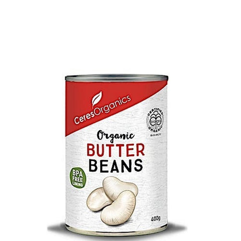 Ceres Org Butter Beans 400g