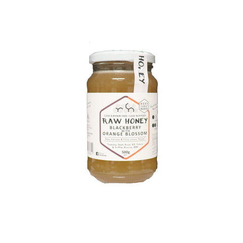 Raw Honey Blackberry With Orange Blossom 500g