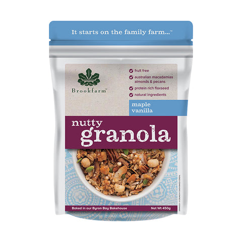 Brookfarm Maple Vanilla Granola 450g