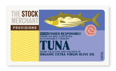 The Stock Merch Tuna Olive Oil 120g