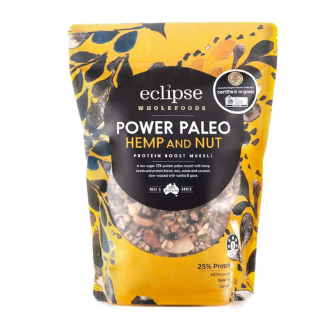 Eclipse Power Paleo Hemp and Nut Protein Boost Muesli 425g