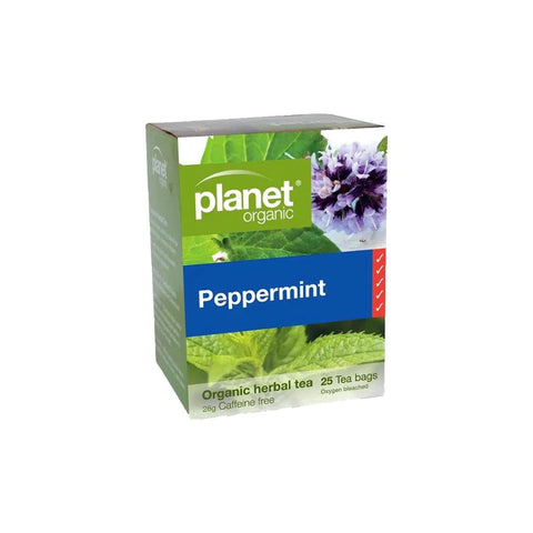 Planet Organic Peppermint x 25 Tea Bags