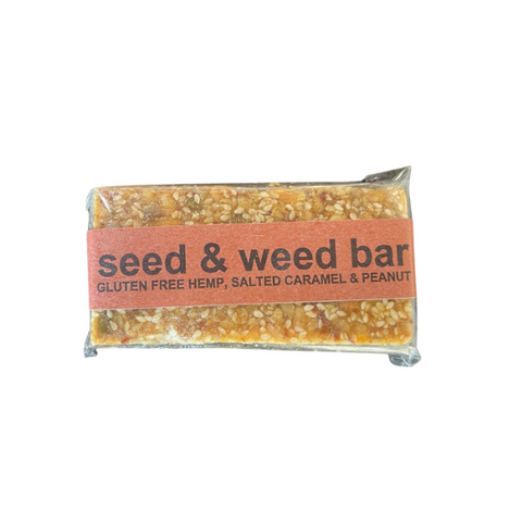 Seed & weed bar Salted Caramel 75g