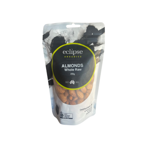 Eclipse Organic Raw Almonds 250g