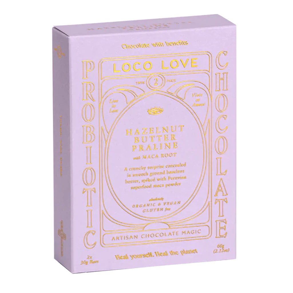 Loco Love Hazelnut Praline 60g The Simple Market