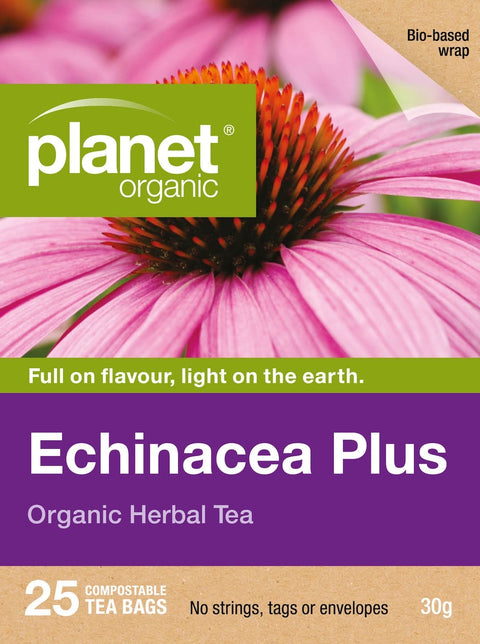 Planet Organic Echinacea Plus x 25 Tea Bags