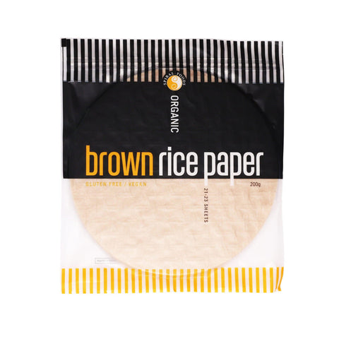 Spiral Org Brown Rice Paper 200g