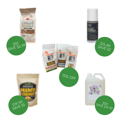 March Monthly Specials at The Simple Market