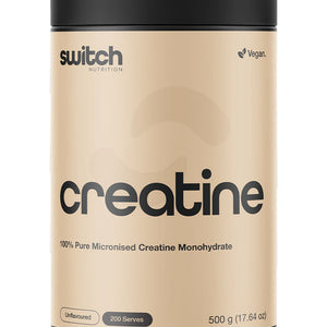 Switch Nutrition Creatine Unflavoured 250g