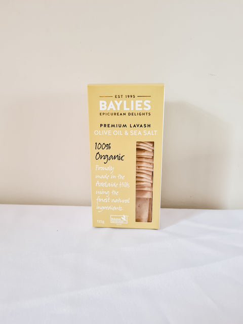 Baylies Lavash Org Olive Oil 135g