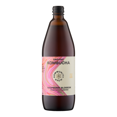 Kommunity Brew Organic Kombucha Raspberry 750ml