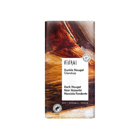 Vivani Organic Dark Chocolate Nougat 100g