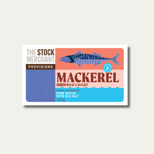 The Stock Merch Mackerel in Pure Water 120g