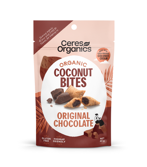 Ceres Organic Coconut Bites Chocolate 60g