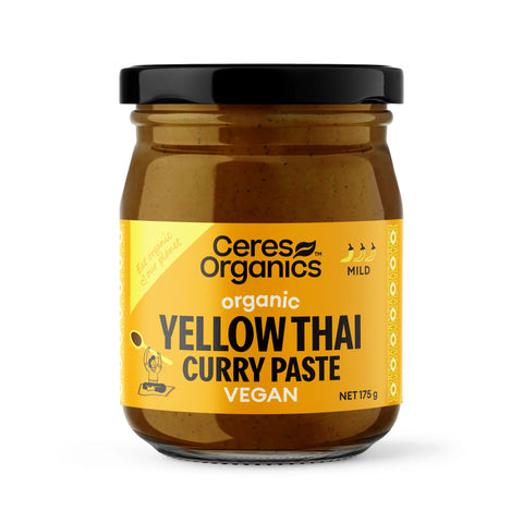 Ceres Organic Curry Paste Yellow Thai 175g