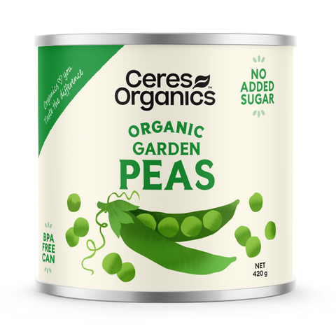 Ceres Organic Garden Peas 420g