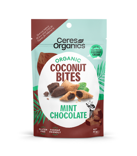 Ceres Organic Coconut Bites Mint 60g