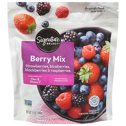 Mixed Berries Certified Organic 250g