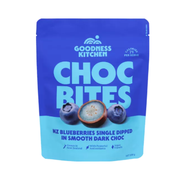 Goodness Kitchen Choc Blueberry Bites 200g