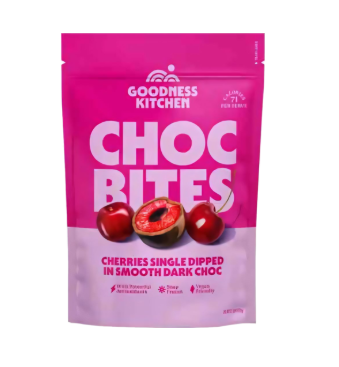 Goodness Kitchen Choc Cherry Bites 200g