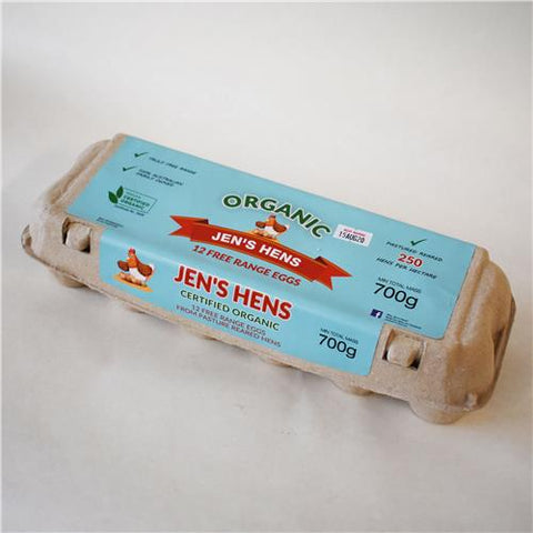 Jens Hens Organic Eggs 600g