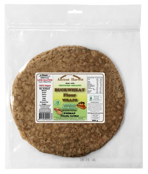 Ancient Harvest Organic Buckwheat Wrap 200g