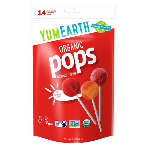 Yumearth Organic Lollipops Single