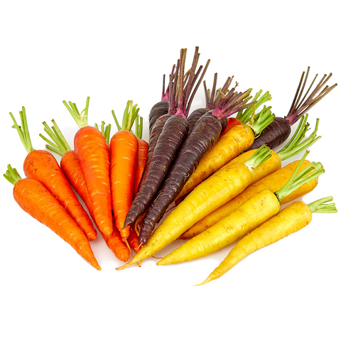 Coloured Carrots Certified Organic Kg