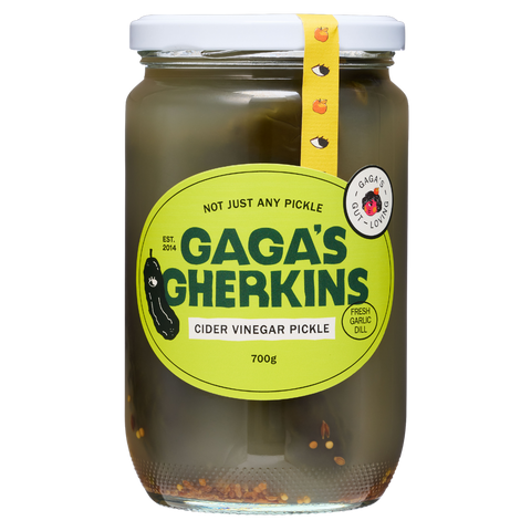 Gaga's Gherkins Apple Cider Vinegar 700g