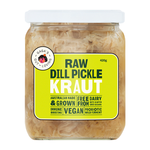 Gaga's Fermented Dill Pickle Kraut 420g