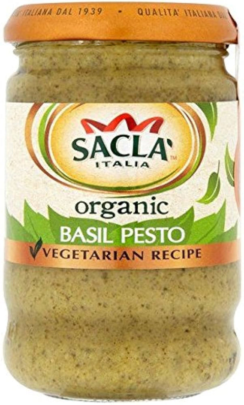 Sacla Organic Basil Pesto 190g