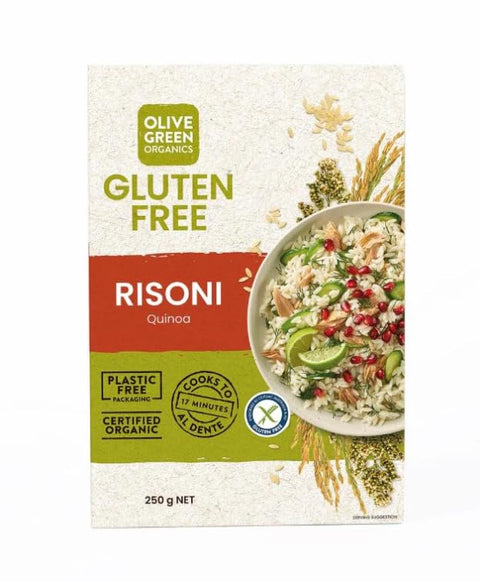 Olive Green Organics Amaranth & Rice Risoni 250g