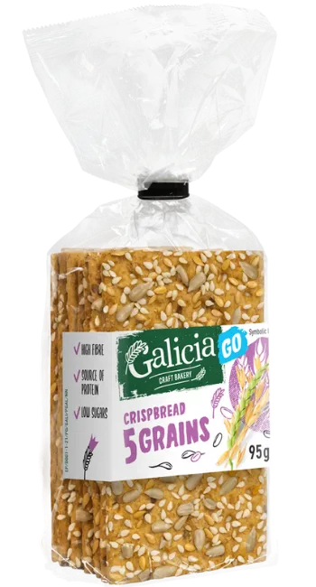 Galicia Crispbread Spelt & Seeds 110g