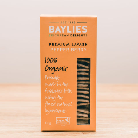 Baylies Lavash Org Pepper Berry 135g